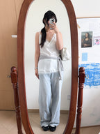 更加飄飄的satin laces layer