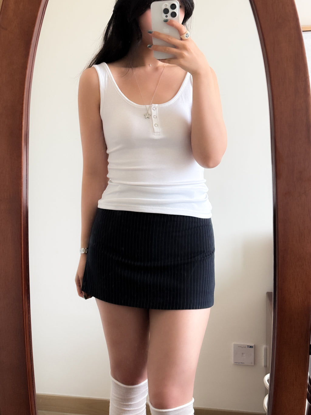 春夏的西裝短裙褲with belt