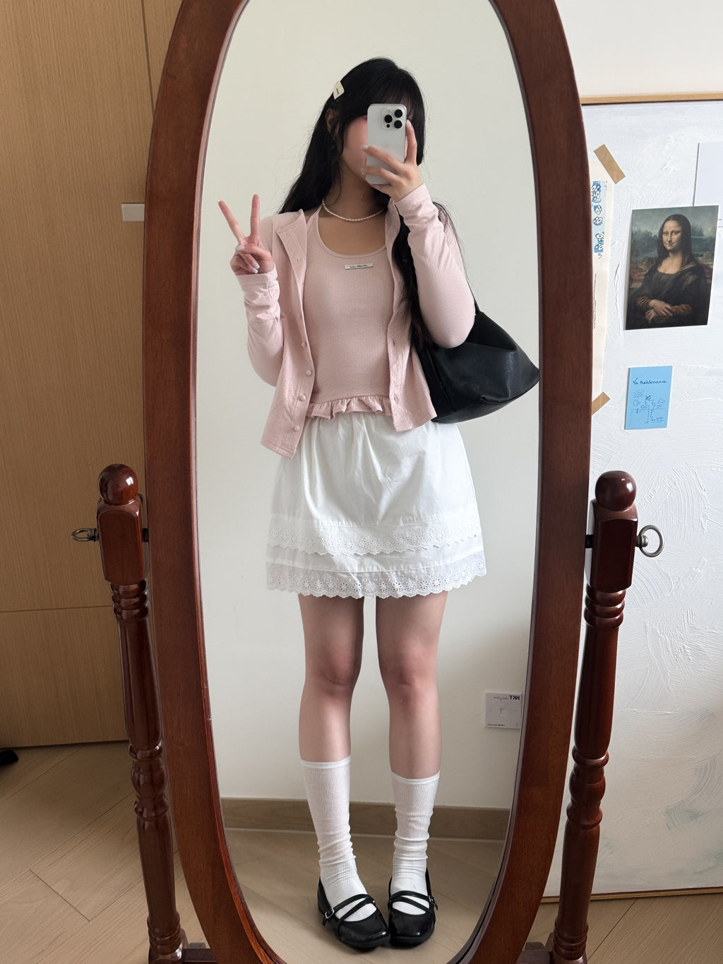 少女氣質感bb棉 set