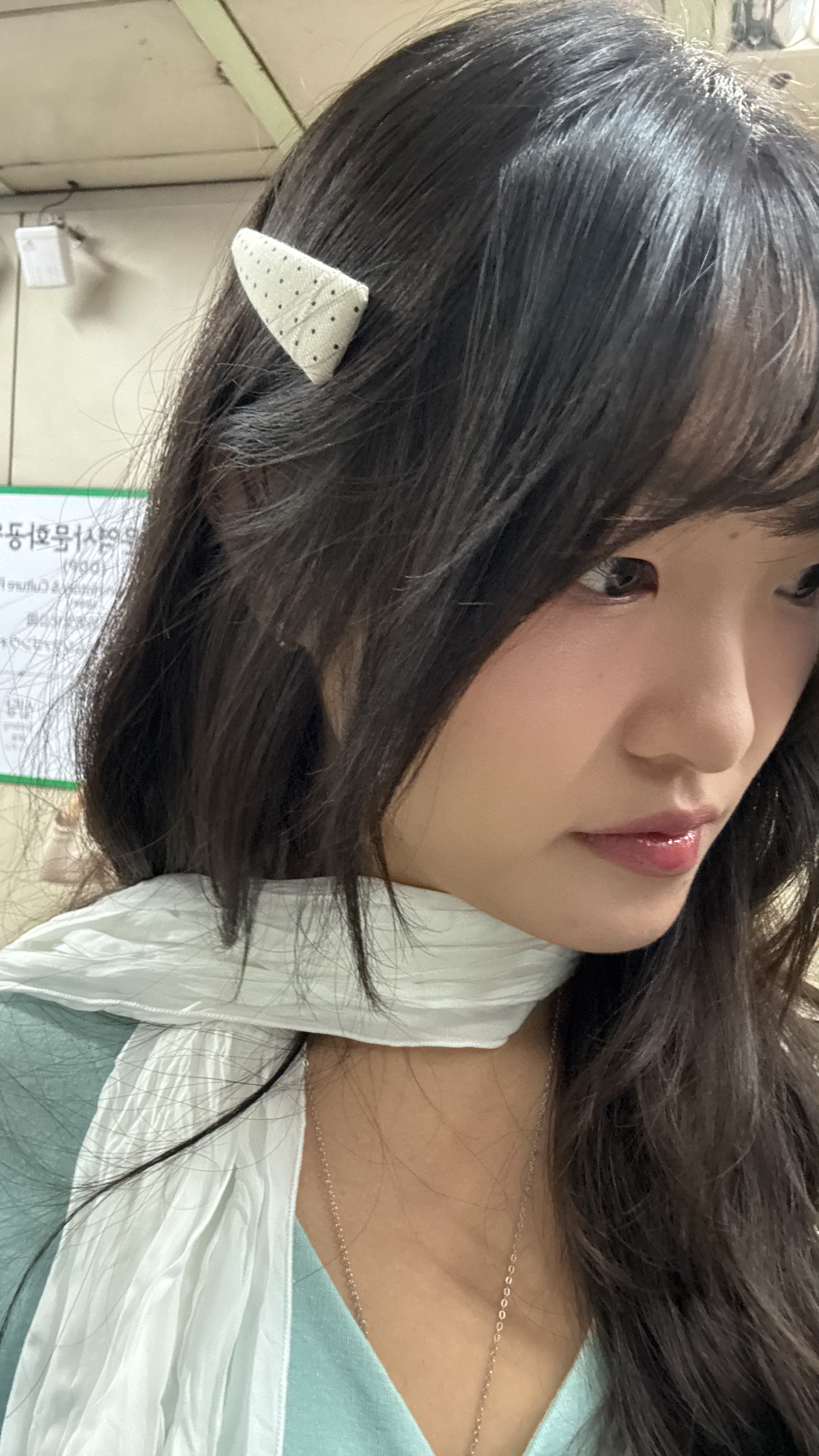 polka dot clip (1pack有2隻）
