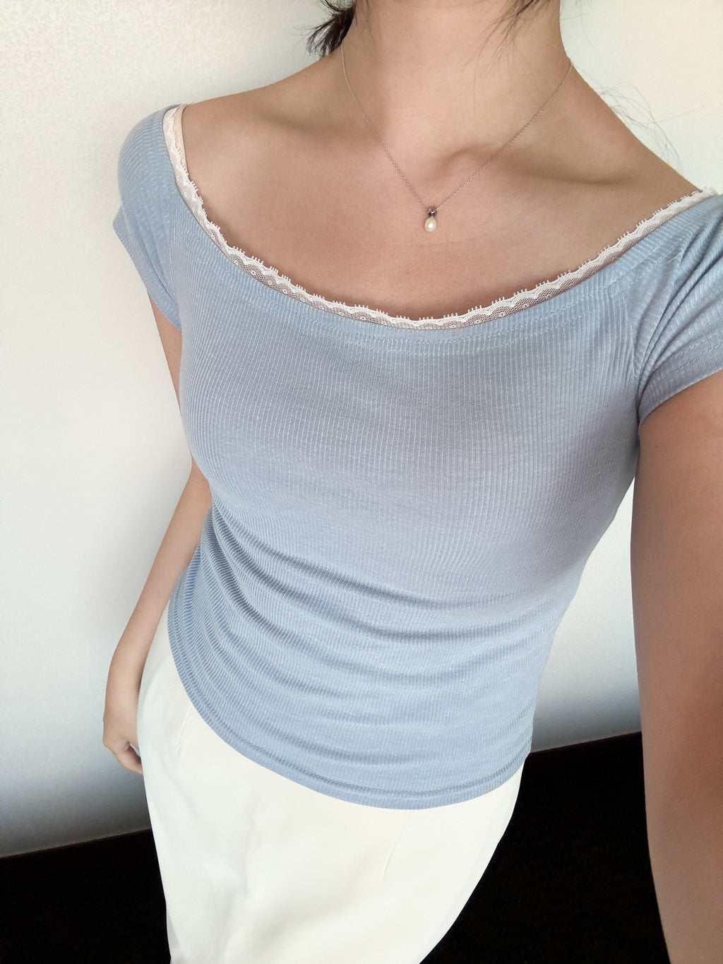 簡約感邊邊Tee