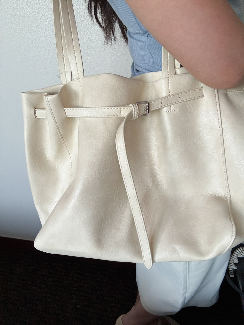 office girl belt bag//放到電腦💻