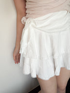 少女氣質感ruffle skirt