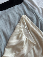 氣質satin mid skirt