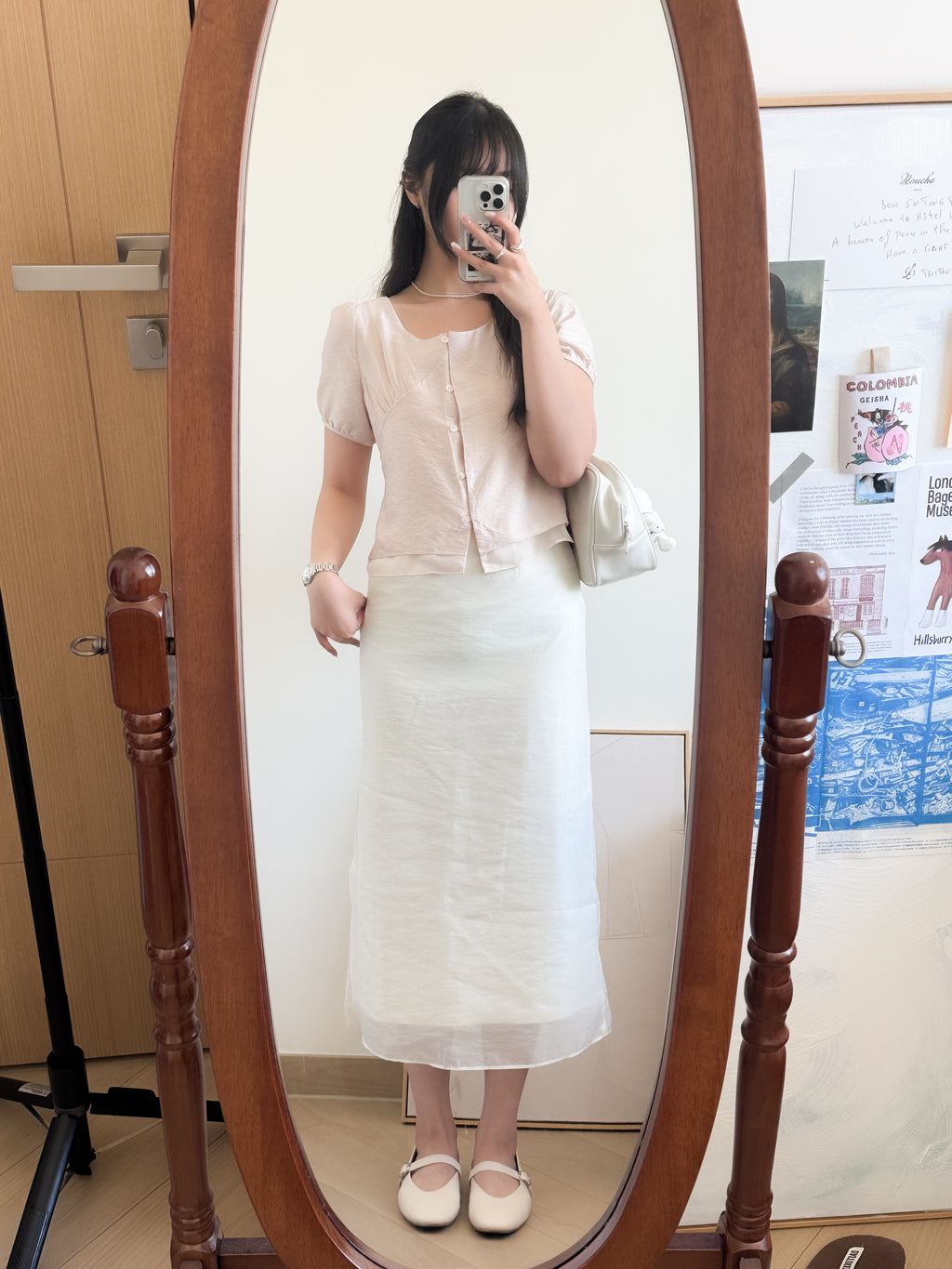 韓國姐姐的氣質layer blouse