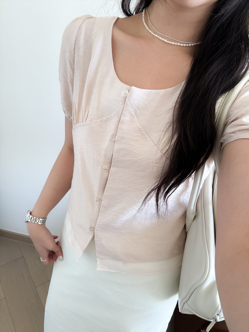韓國姐姐的氣質layer blouse