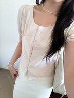 韓國姐姐的氣質layer blouse