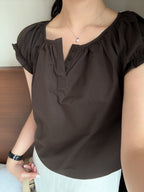 氣質姐姐的button blouse