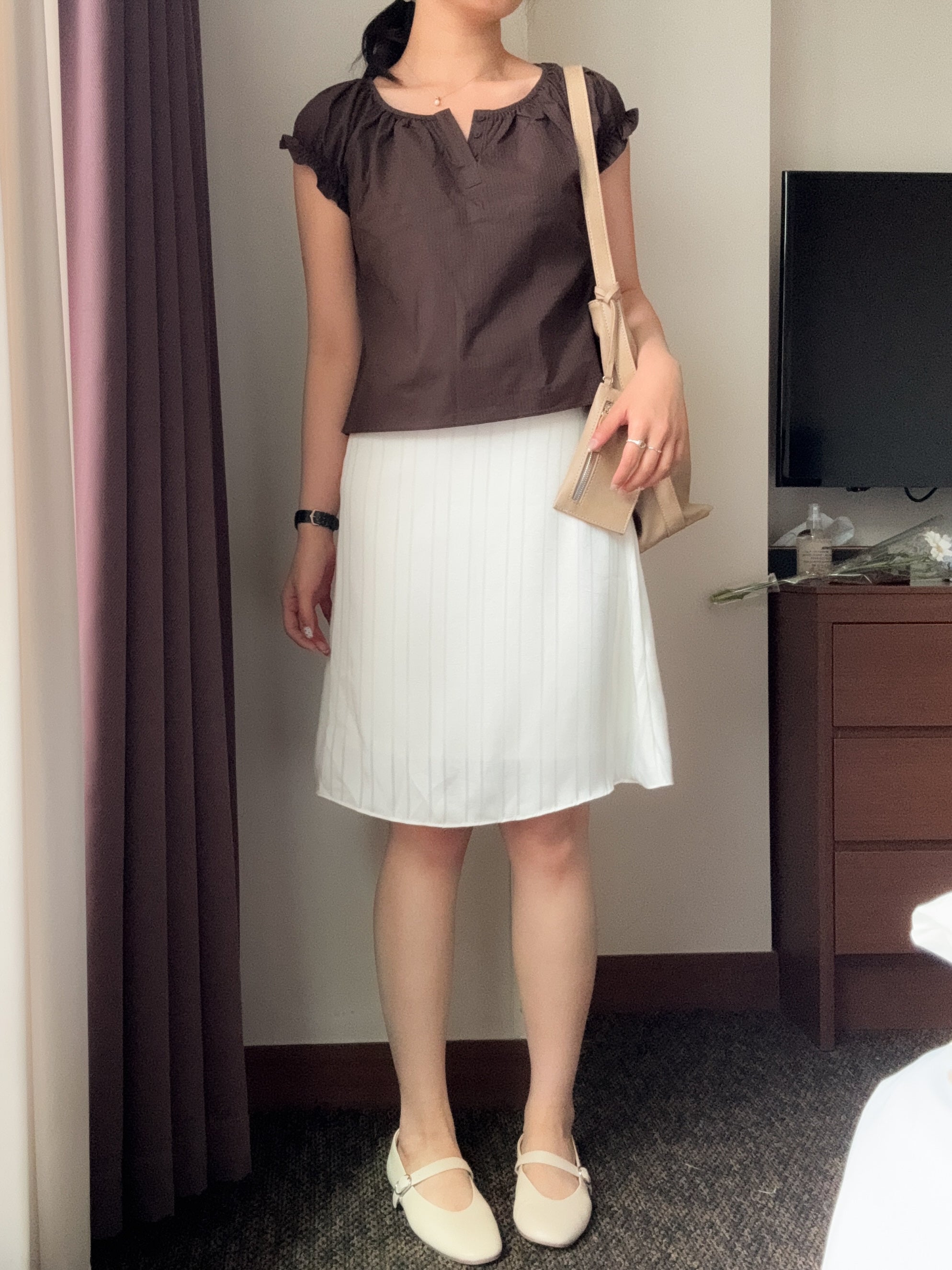 氣質姐姐的button blouse