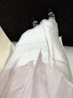 氣質姐姐的綁帶satin skirt