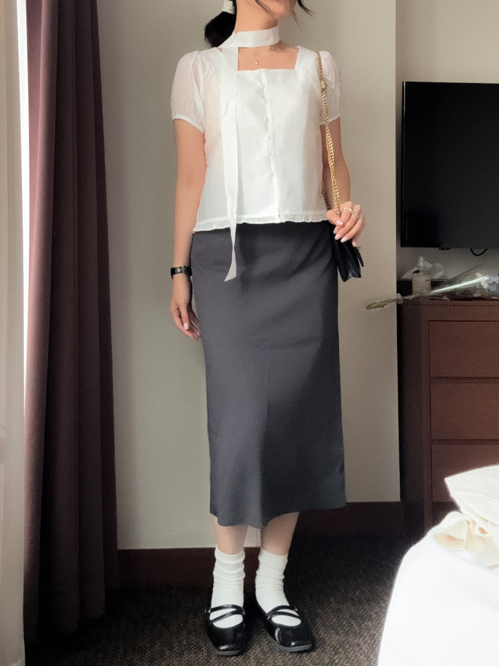 氣質ONNI的spring scarf set