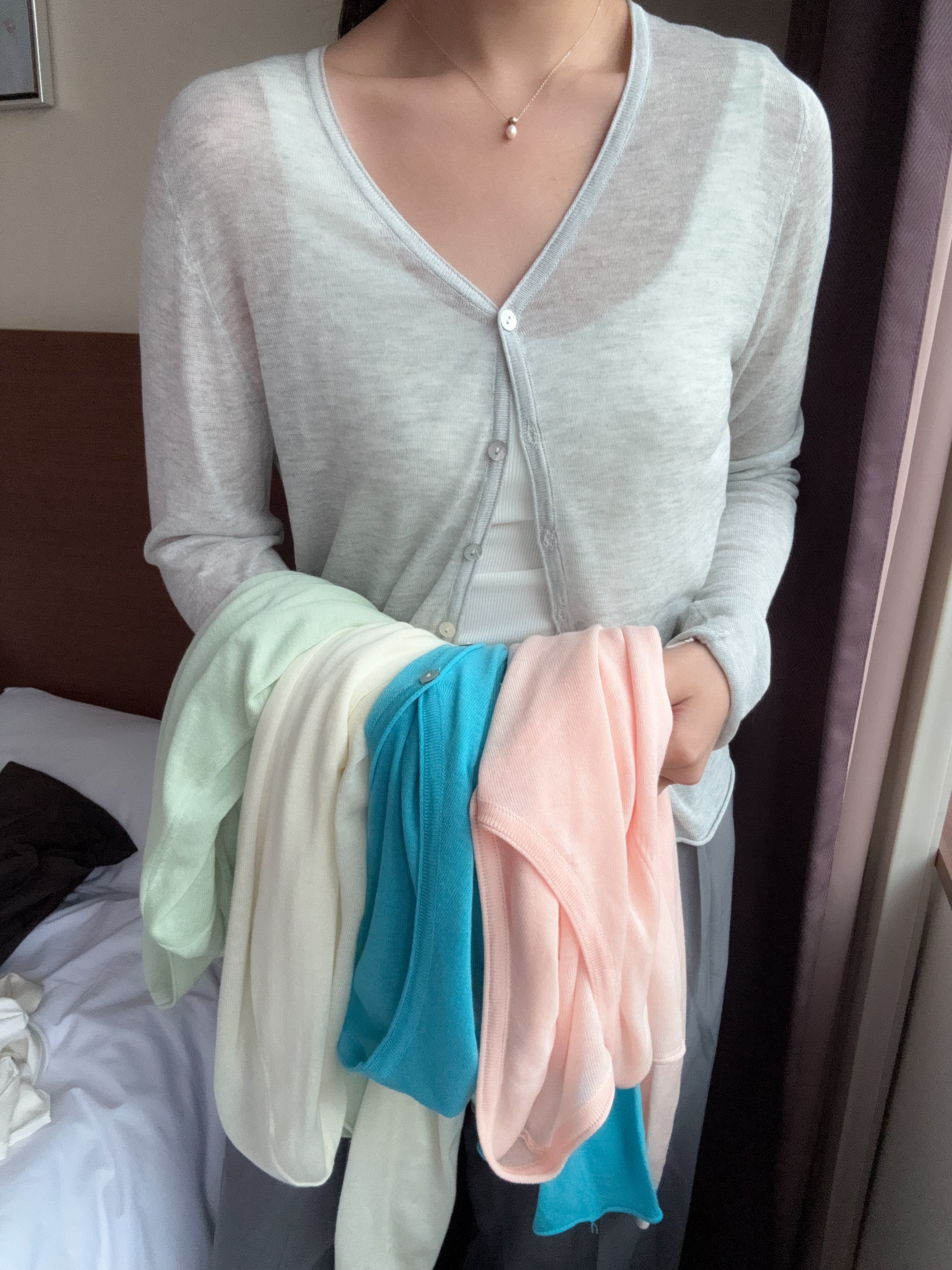 今轉必入//超親膚cardigan