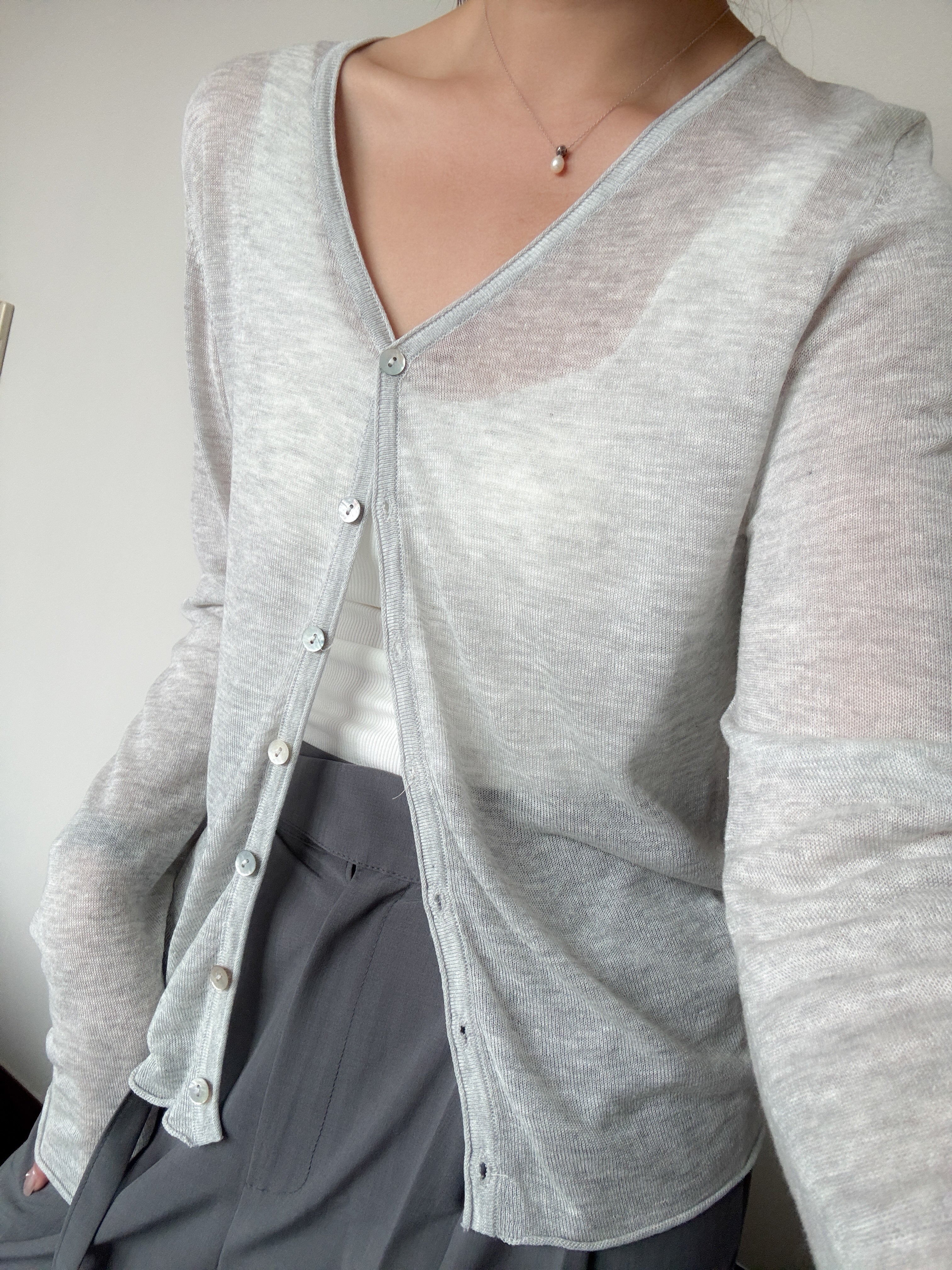 今轉必入//超親膚cardigan