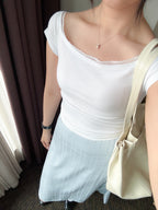 簡約感邊邊Tee