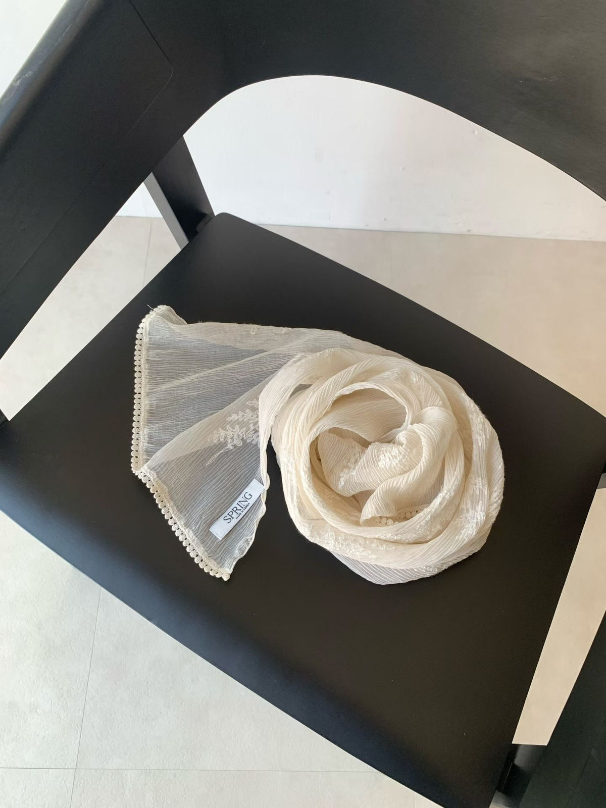 韓國秋季必入//laces scarf