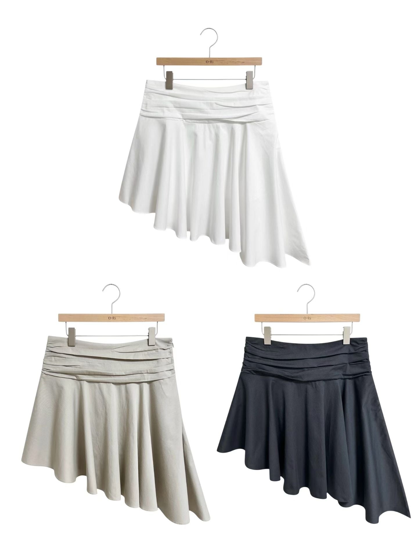 ORI//irregular skirt
